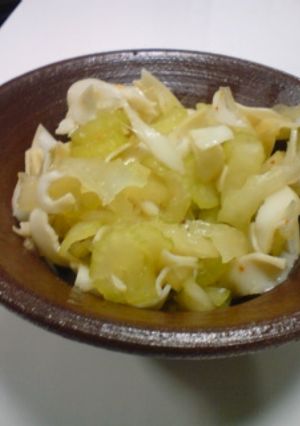ハマる味！セロリのいかくん和え-レシピのメイン写真