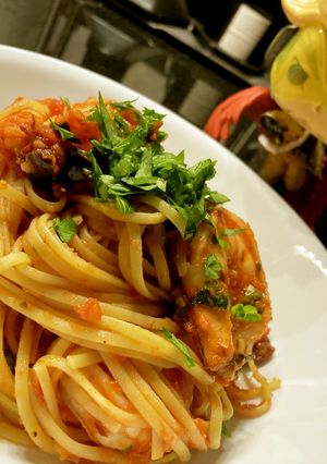 Garlic Shrimp Pasta-レシピのメイン写真