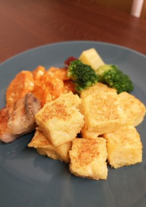 簡単5分❤︎ぷるぷるフレンチトースト-レシピのメイン写真