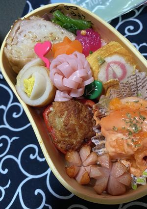 冷食ゼロ弁当①※さくら大根-レシピのメイン写真