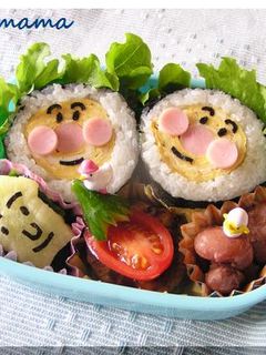 ☆アンパンマンの巻き寿司☆-レシピのメイン写真