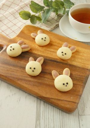 型なし★うさぎの米粉デコクッキー-レシピのメイン写真
