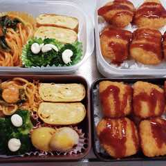 รูปของ 高校生息子、旦那弁当(12/19)
