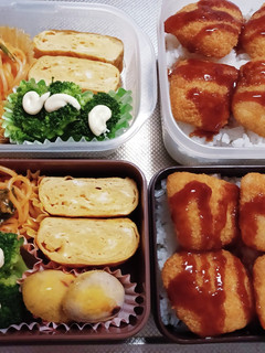 高校生息子、旦那弁当(12/19)-レシピのメイン写真