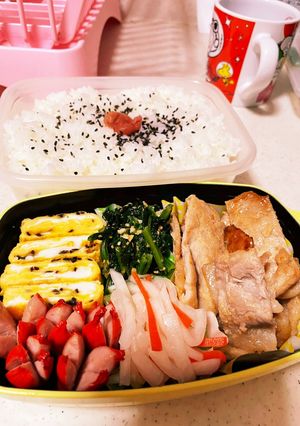 息子弁当１２月１９日-レシピのメイン写真
