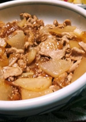 今治焼豚玉子飯のタレで！豚バラ大根にも-レシピのメイン写真