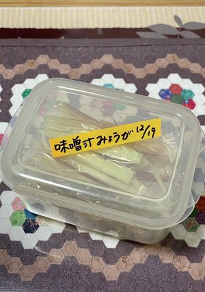 ミョウガの冷凍保存方法〜(o˘◡˘o)♡-レシピのメイン写真
