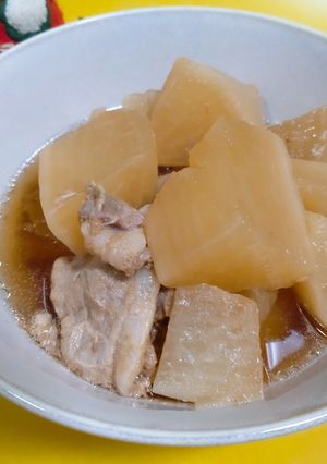 大根と豚肉のオイスター煮＠圧力鍋-レシピのメイン写真
