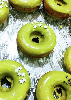 ベイクド抹茶ドーナツ-レシピのメイン写真