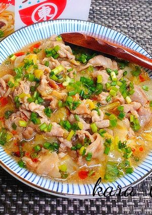 ご飯にかけたい♪豚肉と白菜のとろみ煮-レシピのメイン写真