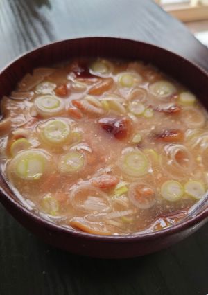 きのこ汁を納豆汁にリメイク-レシピのメイン写真