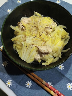 白菜と豚バラのコンソメ煮-レシピのメイン写真
