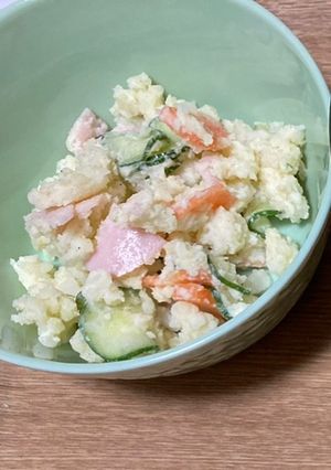 レンジで簡単ポテトサラダ-レシピのメイン写真