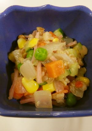 コロコロ野菜ともち麦のマリネ-レシピのメイン写真