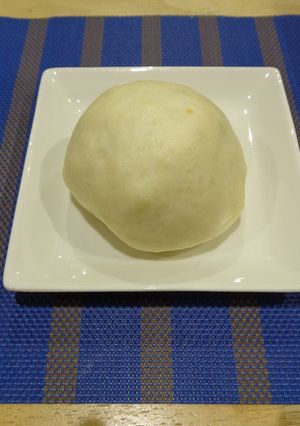 1月　おやつ作り　あんまん-レシピのメイン写真