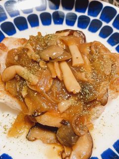 ポークソテーきのこソース♡-レシピのメイン写真