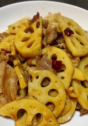 万能たれで簡単☆豚肉と蓮根のきんぴら-レシピのメイン写真