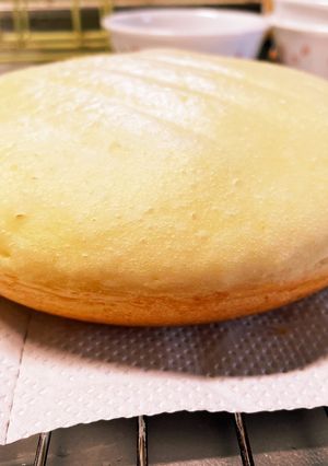 卵、乳なし!ふわふわスポンジケーキ-レシピのメイン写真