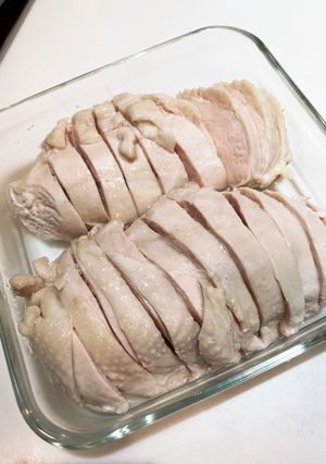 圧力鍋でしっとりサラダチキン-レシピのメイン写真