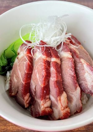 ごはんがすすむ！窯焼きチャーシュー丼-レシピのメイン写真