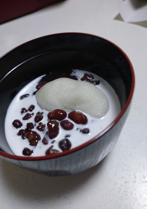 クリームぜんざい-レシピのメイン写真