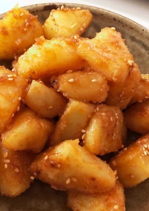味噌味カリカリぽてと-レシピのメイン写真