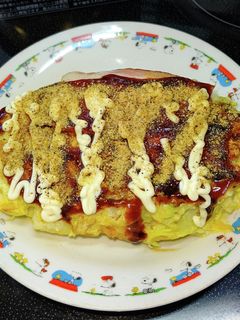 お好み焼き風キャベツ焼き-レシピのメイン写真