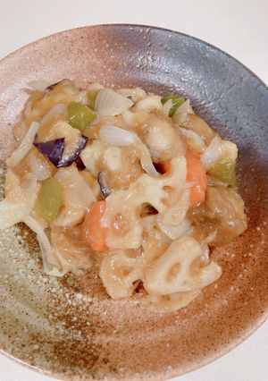 黒酢あんかけほたて-レシピのメイン写真