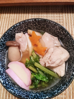 私の雑煮は野菜たっぷりお吸い物派です。-レシピのメイン写真