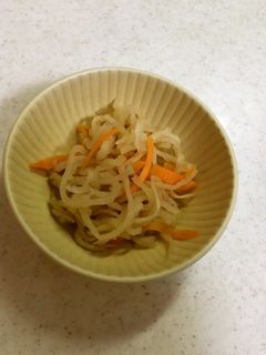 冷凍保存お弁当おかず♪切り干し大根の煮物-レシピのメイン写真