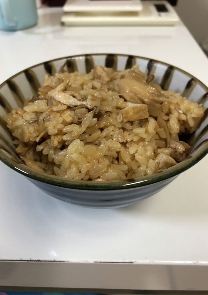 まいたけと油揚げの炊き込みご飯-レシピのメイン写真