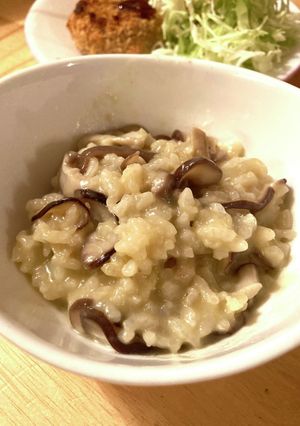 椎茸のリゾット-レシピのメイン写真