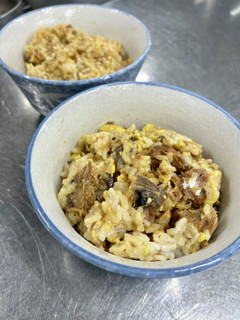 サバ味噌缶の簡単雑炊-レシピのメイン写真