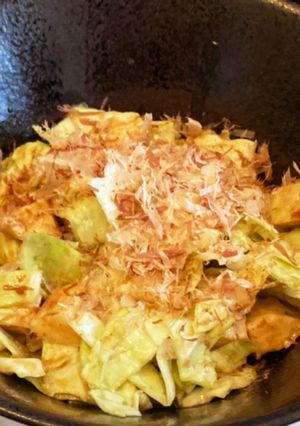 サラダチキンの簡単お好み焼き丼-レシピのメイン写真