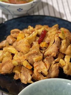 簡単♡鶏もも肉の四川風炒め-レシピのメイン写真