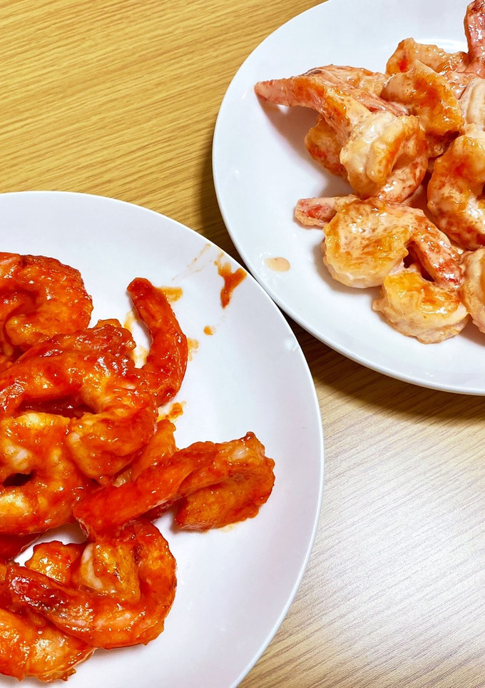 コストコのエビでエビチリとエビマヨ-レシピのメイン写真