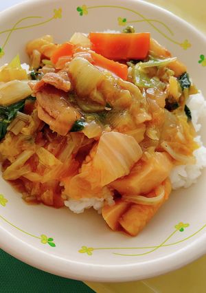 中華丼☆給食メニュー-レシピのメイン写真