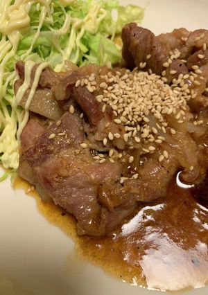 簡単 醤油麹で生姜焼き 肉が柔らか 腸活-レシピのメイン写真