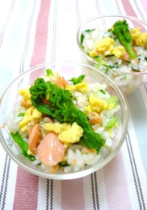 簡単❀春色菜の花ごはん❀-レシピのメイン写真