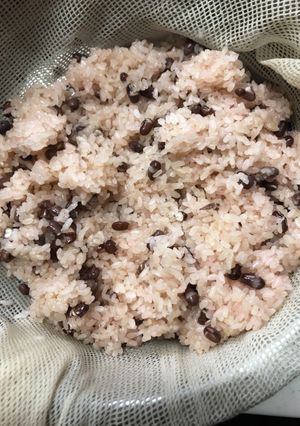 餅米の美味しさが引き立つ、ささげのお赤飯-レシピのメイン写真