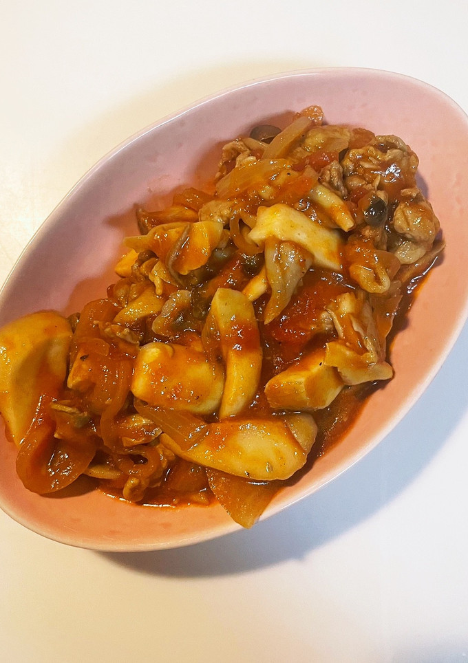 きのこと豚肉の無塩カレー煮-レシピのメイン写真