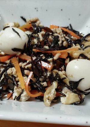ひき肉のひじき煮-レシピのメイン写真