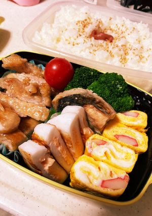 息子弁当１２月２０日-レシピのメイン写真