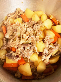 無水鍋で作る肉じゃが-レシピのメイン写真
