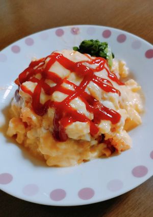 炊飯器ケチャップライスとオムライス-レシピのメイン写真