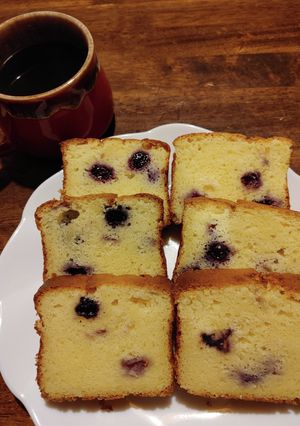 パウンドケーキ(クリチ、ブルーベリー)-レシピのメイン写真