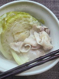 子供大人喜ぶキャベツの豚バラのっけ煮込み-レシピのメイン写真