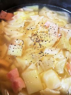 生姜でぽかぽか、あったかスープ-レシピのメイン写真