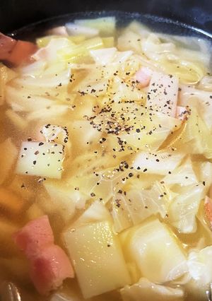生姜でぽかぽか、あったかスープ-レシピのメイン写真
