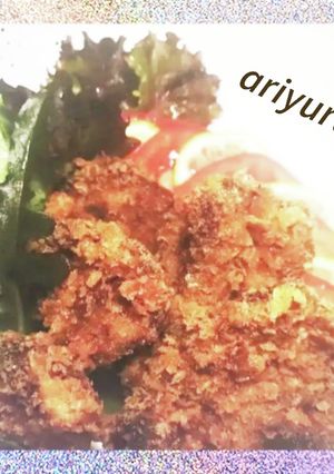 バッター液で鶏レバー、ハツのフライ-レシピのメイン写真